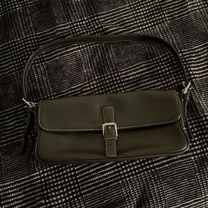 Black Leather Coach Handbag!!!!